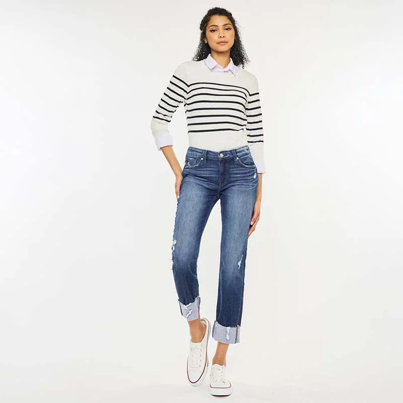 Affordable Luxury Women's Apparel The Fallon Straight Jeans