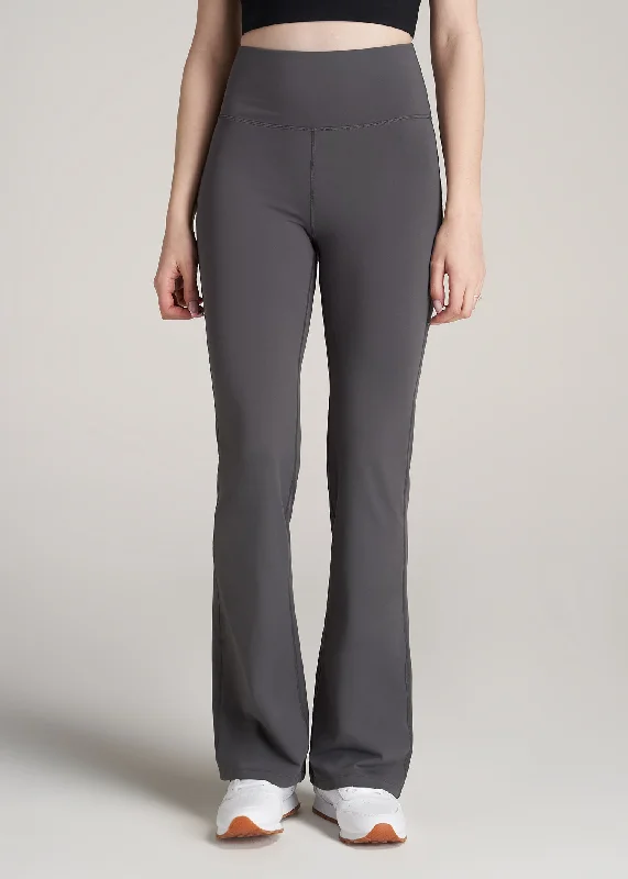 Women's Formal Event Attire AT Balance Tall Women's Flare Yoga Pants in Charcoal