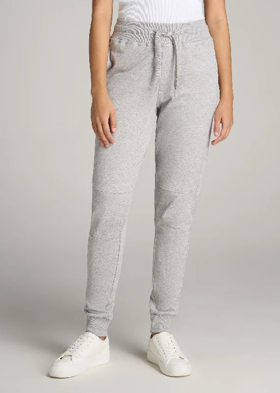 Women's Versatile Apparel Wearever French Terry Tall Women's Joggers in Grey Mix