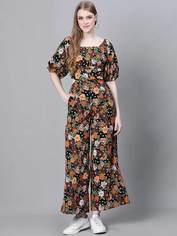 Classic Clothes For Women Women Printed Multicolor Jumpsuits & Sets