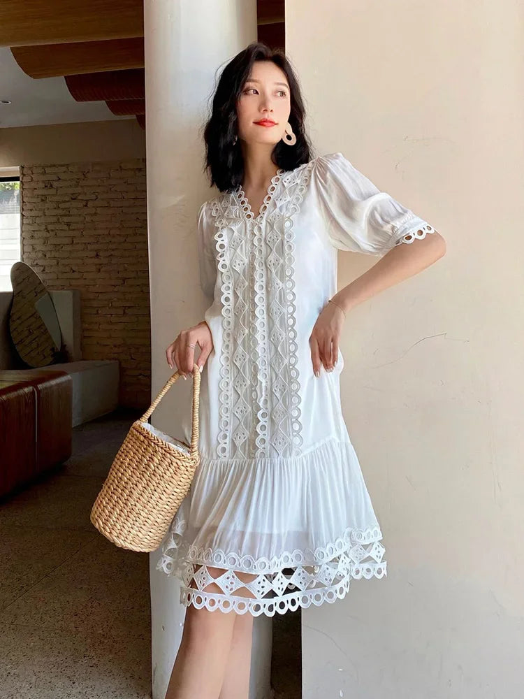 Chic & Cozy Collection DressBetty - 2024 Summer Holiday Long Dress Vocation Beach Ladies New Midi Dress