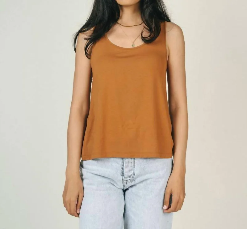 Hot Trends Everyday Tank Top In Penny