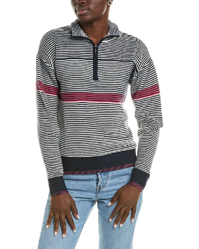 Chic Women's Clothing for Work and Travel Meister x Fera Bonnie Wool-Blend 1/2-Zip Sweater Chic Women's Clothing for Work and Travel Meister x Fera Bonnie Wool-Blend 1/2-Zip Sweater