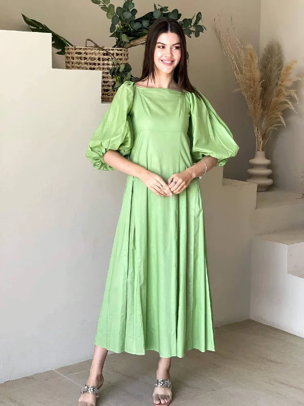 Best Online Clothing Boutiques Pixie - Pastel Green Dress