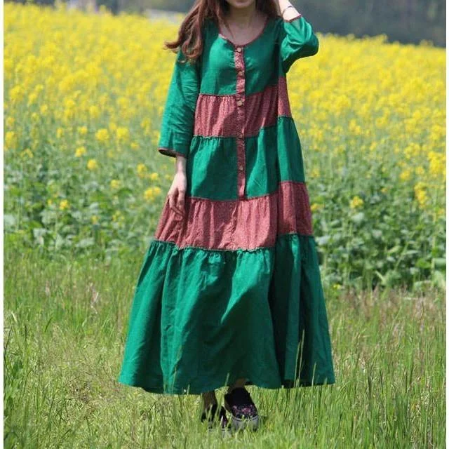 Affordable Fashion Clothing For Women Franfreluche Bohemian Hippie Dress