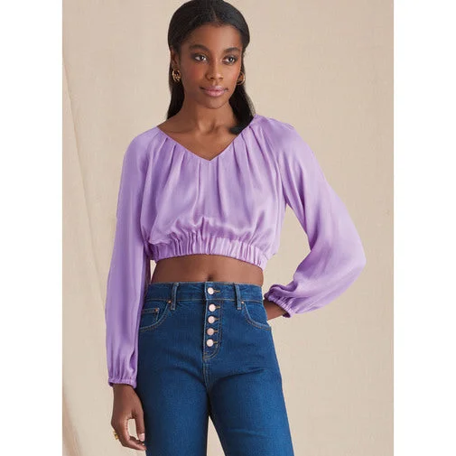 Clothing Brands Simplicity Blouses S9604