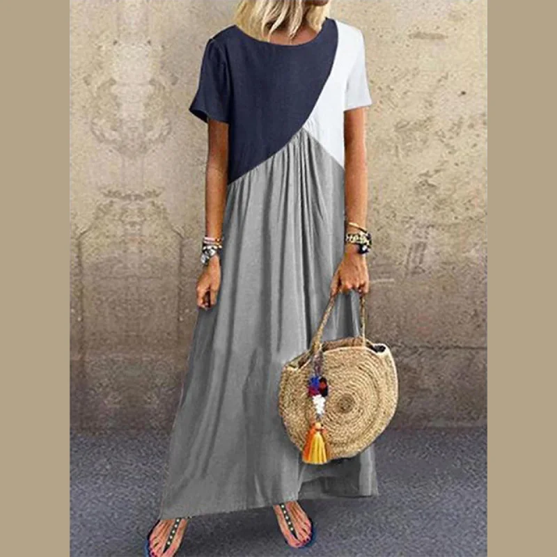 Women's High-Fashion Clothes Maxi Boho Summer Dress, Plus Size Bohemian Dress For Women