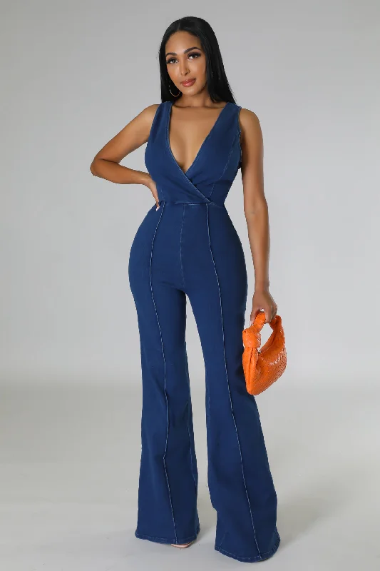 Women's Athleisure Apparel Elliza Jumpsuit