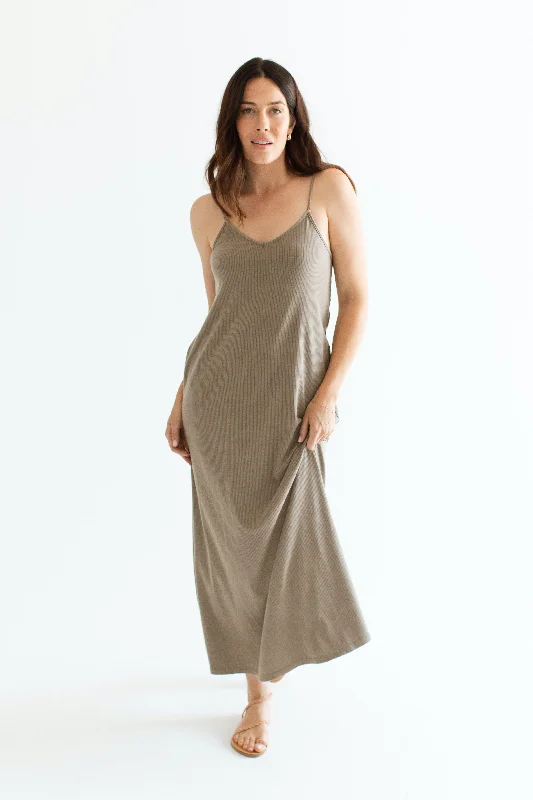 Affordable Online Boutiques CJ's Favorite Ribbed Spaghetti Dress