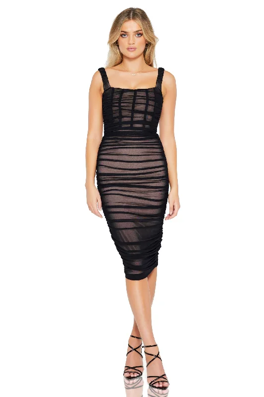 Women's Elegant Garments Vision Midi