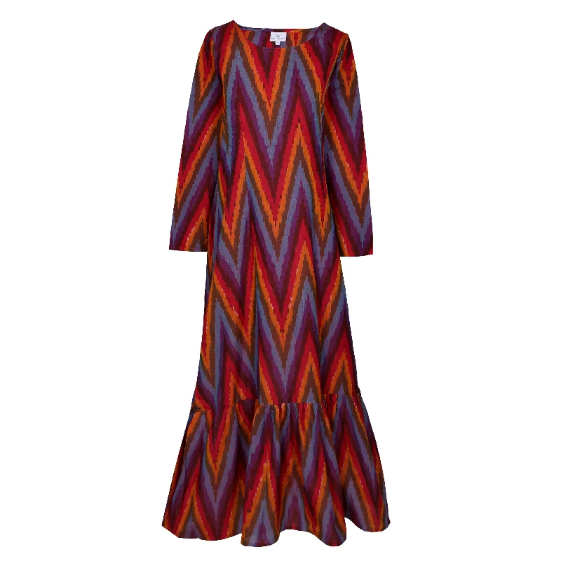 Stylish Clothes For Women Xanadu Zig Zag Mermaid Dress Hand Woven