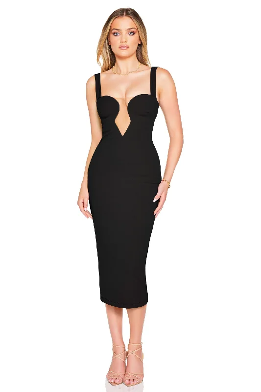 Women's Luxury Apparel Minx Midi