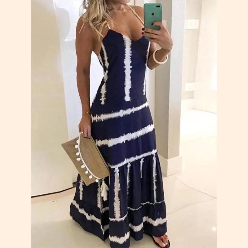 Women's Chic Outerwear Garments Bohemian Dress For Women, Summer Maxi Boho Dress