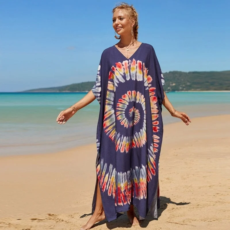 Women's Garments Harmony Tie Dye Beach Dress