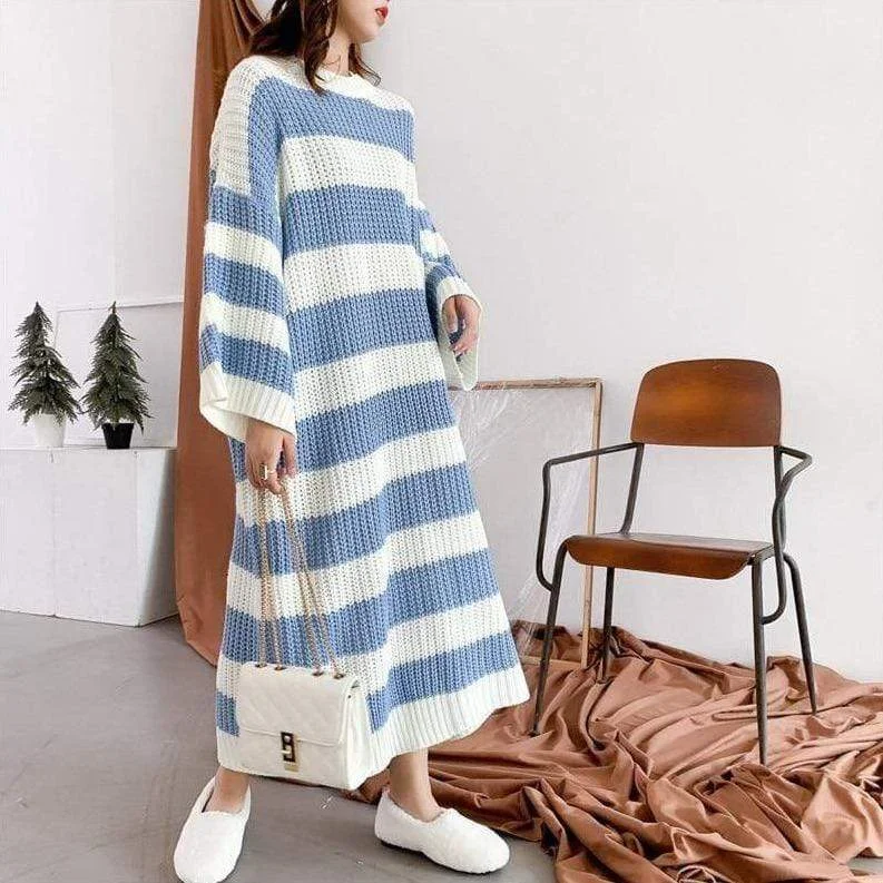 Women's Trendy Clothes Oversized Knit Sweater Dress