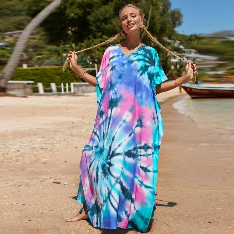 Women's Layered Outfit Paradisio Tie Dye Dress