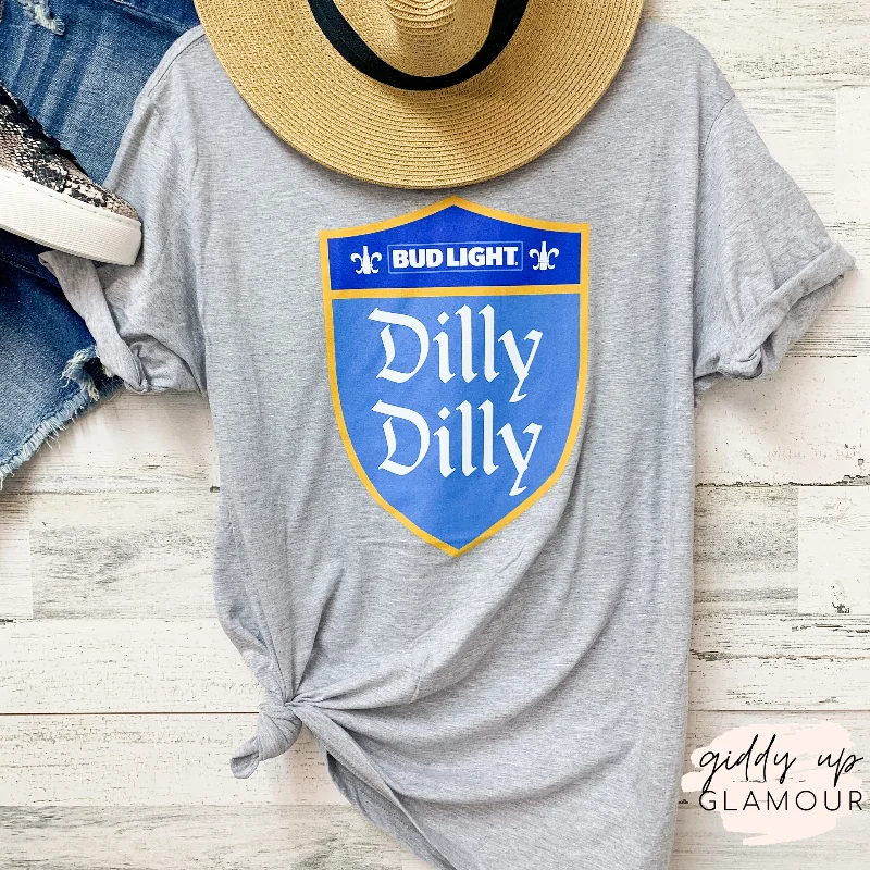 Chic Style, Always In Vogue BUD LIGHT | Dilly Dilly Graphic Tees in Variety of Styles Chic Style, Always In Vogue BUD LIGHT | Dilly Dilly Graphic Tees in Variety of Styles