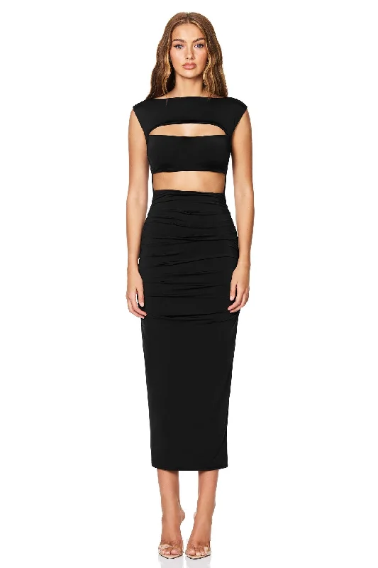 Women's Timeless Attire Enigma Cut Out Midi