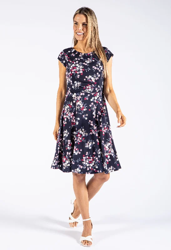 Women's Tops And Clothing Blossom Short Sleeve Dress