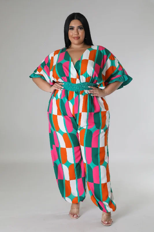 Women's Vintage-Inspired Clothing Jaquelynn Jumpsuit