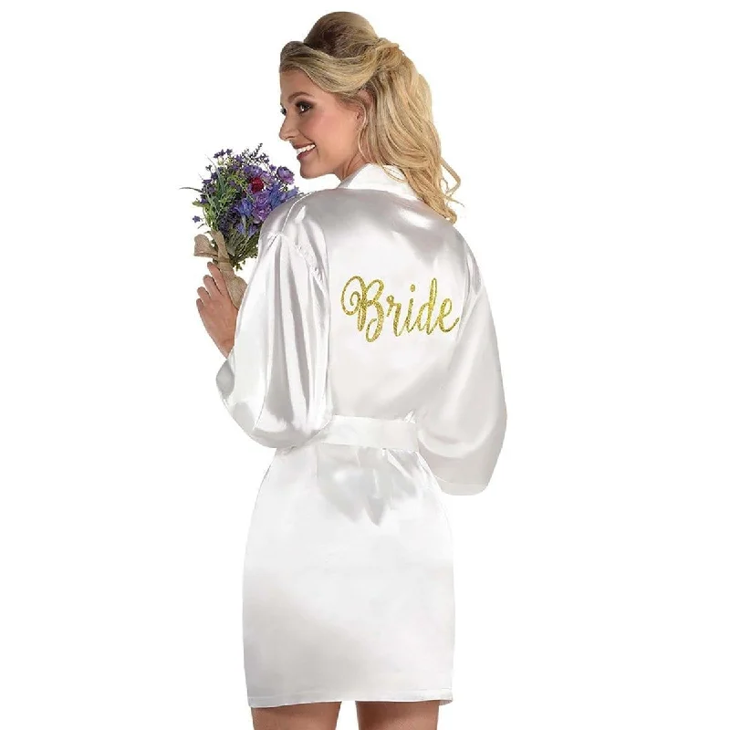 Vintage Clothing For Women Bride's Robe