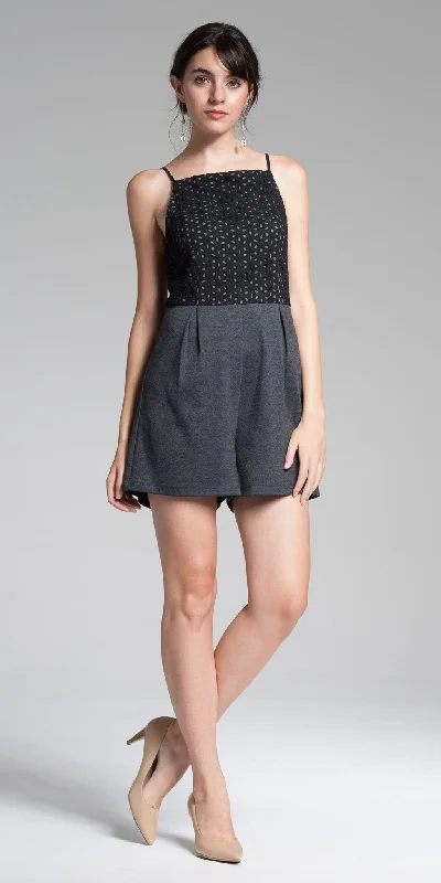 Women's Tops And Clothing Eyelet Romper