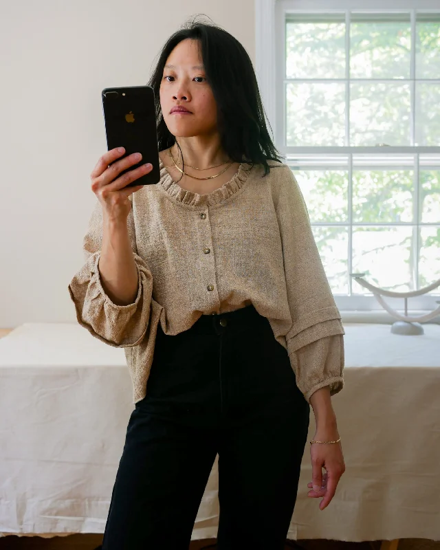 Effortless Chic for Women Vivian Shao Chen Nepheline Blouse
