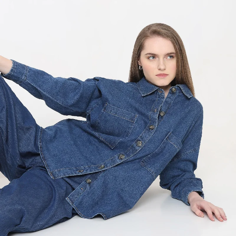 Popular Collection Regular Fit Solid Shirt