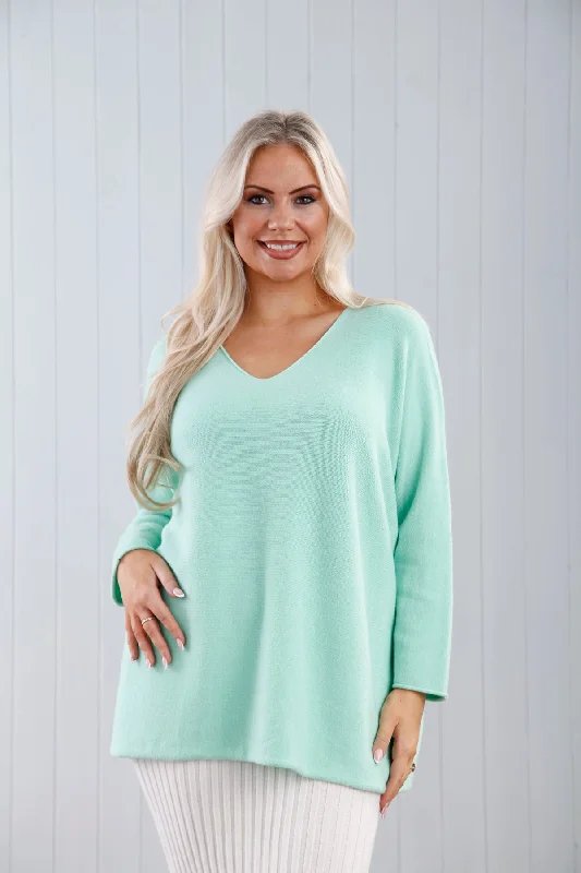 Modern Chic Discounts Joanna Jumper Mint