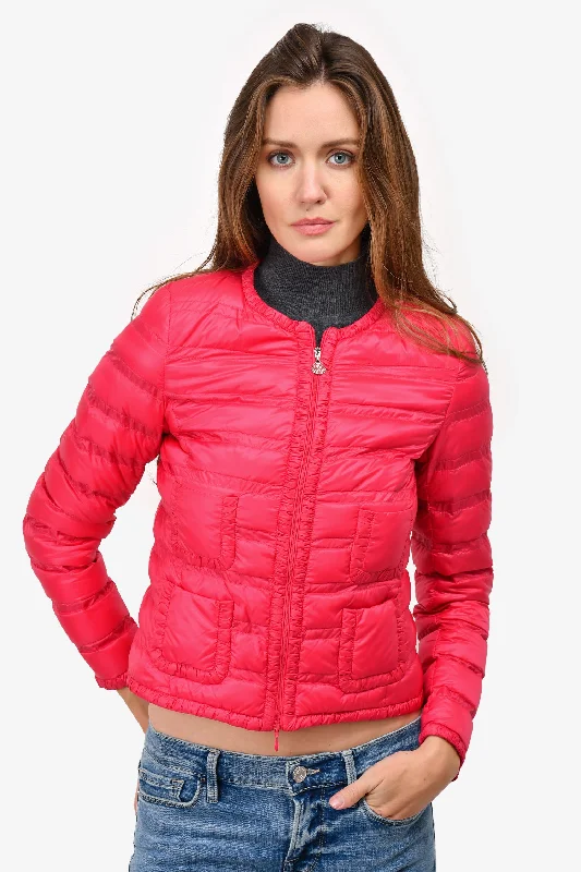 Casual Chic Clothing For Women Moncler Pink Lissy Giubbotto Down Jacket Size 1