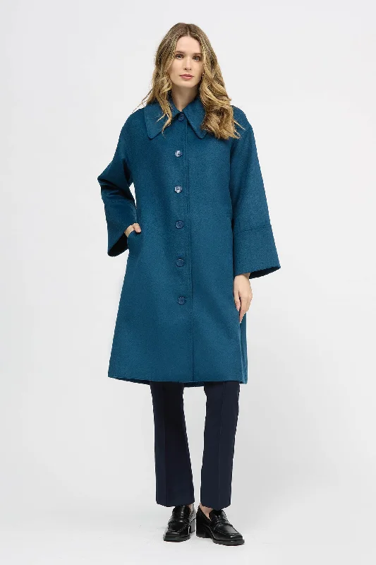 Chic And Affordable Fashion – Limited-Time Offers Bottlebrush Coat Petrol