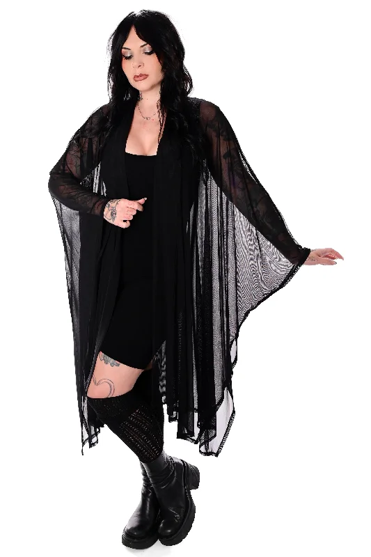 The Fashion Sale You've Been Waiting For Is Here Lilith Mesh Oversized Cloak