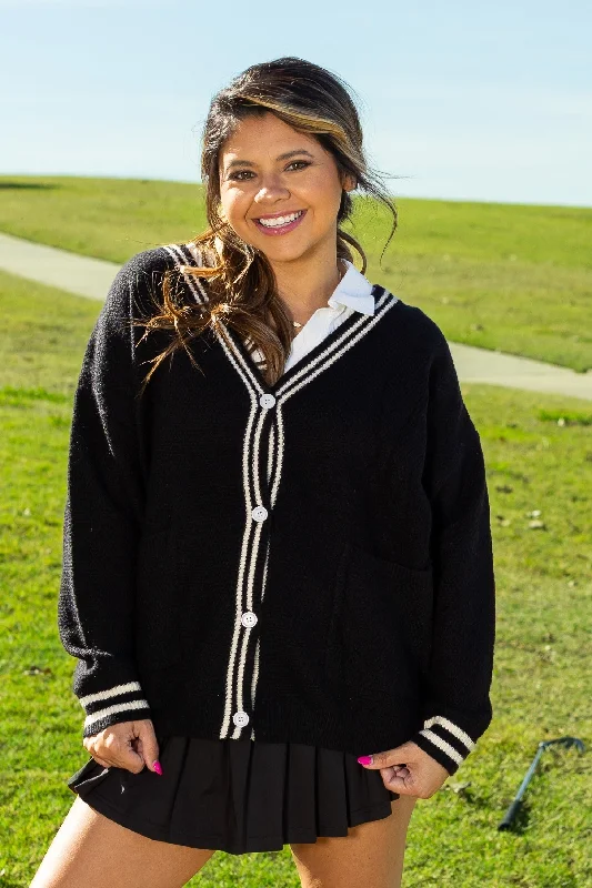 Clearance Event – Grab Stylish Outfits Before They're Gone Grace's Go-To Cardi, Black