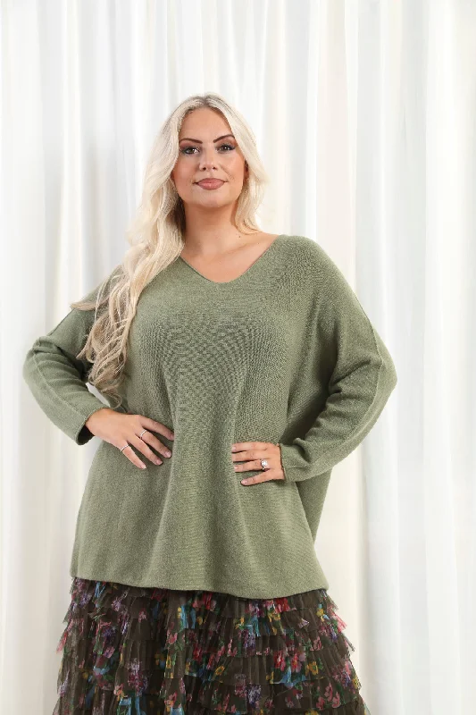 Stylish Looks Joanna Jumper Khaki