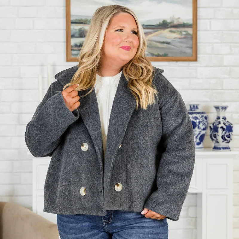 Flash Sale On Fashion – Act Fast Ask Anyway Jacket, Gray