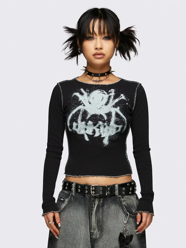 The Latest Fashion Trends Web Spider Top