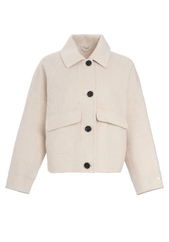 Limited-Time Markdowns On Stylish Wardrobe Essentials Coat Ys725 White