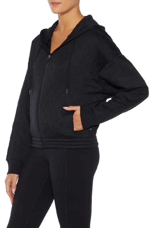 Women's Comfortable Clothes For Weekends Ari Jacket (Black)