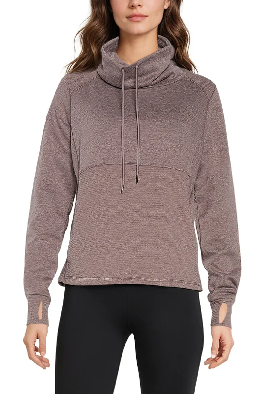 Women's Active Garments For Workouts Journey Pullover (H. Peppercorn)