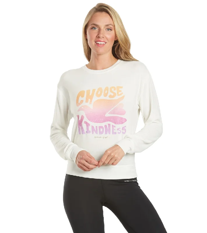Luxury Fashion Spiritual Gangster Kindness Crew Neck Savasana Stone